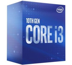 Intel Core i3 10100F 3.60GHz 6MB Önbellek 4 Çekirdek 1200 14nm Box İşlemci NOVGA (Fanlı)