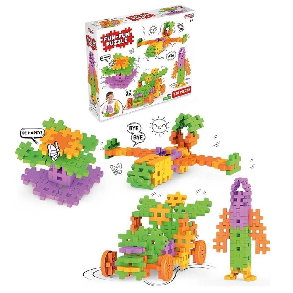 Dede Oyuncak Fun Fun Puzzle 128 Parça