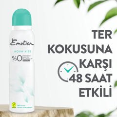 Emotion Aqua Kiss Kadın Deodorant 150 Ml