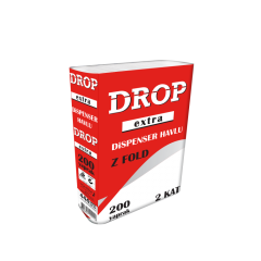 Drop Extra Dispenser Z Katlama Havlu Kağıt 200x12