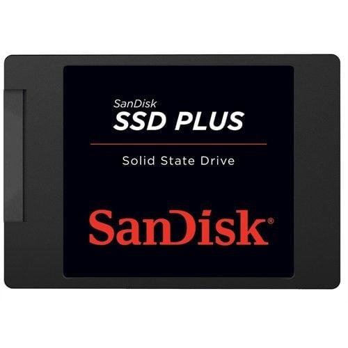 Sandisk 480Gb Ssd Plus 530Mb-445Mb-S SSD SDSSDA-480G-G26 Sata 3 2.5'' Harddisk