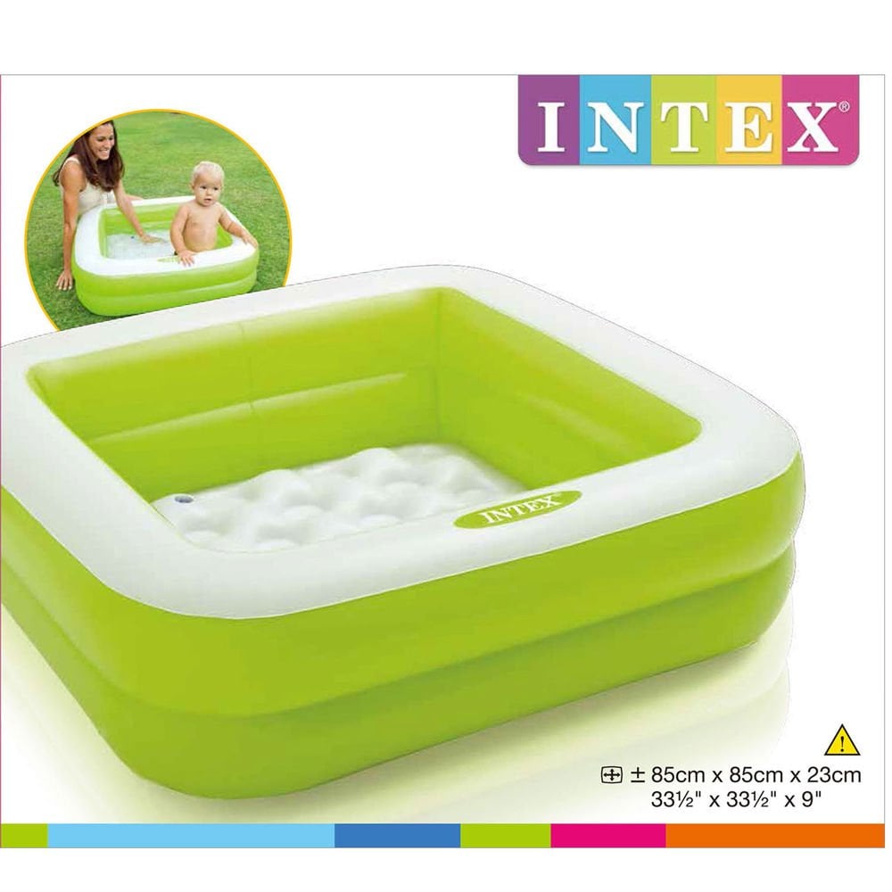 Intex Renkli Şişme Taban 2 Bölme Havuz 86 Cm. (57100)