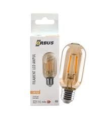 Orbus ORB-STC6W ST64 6W E27 Clear Dekoratif 540 Lm Led Ampul Ra80 220-240V-50Hz