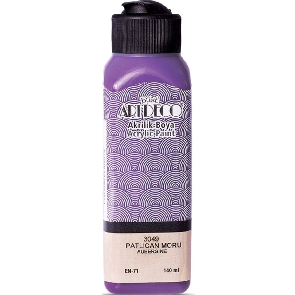 Artdeco Akrilik Boya 140 ML Patlıcan Moru 070R-3049