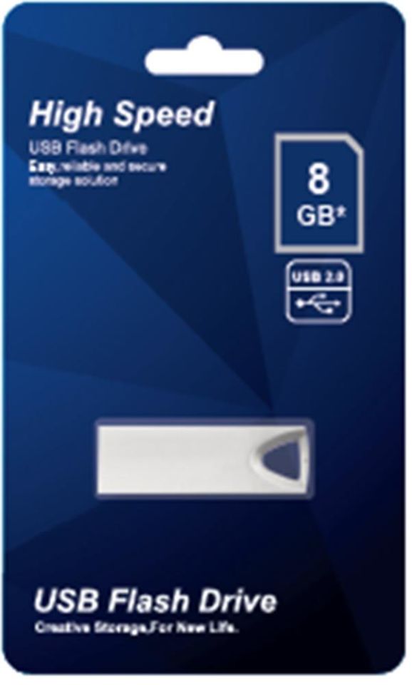 Elba 8GB Metal 2.0 USB Flash Bellek