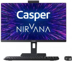 Casper Nirvana One A70.1135-8D00X-V i5 1135G7 8GB 250GB SSD Dos 23.8'' FHD Wi-Fi Pivot AIO Bilgisayar