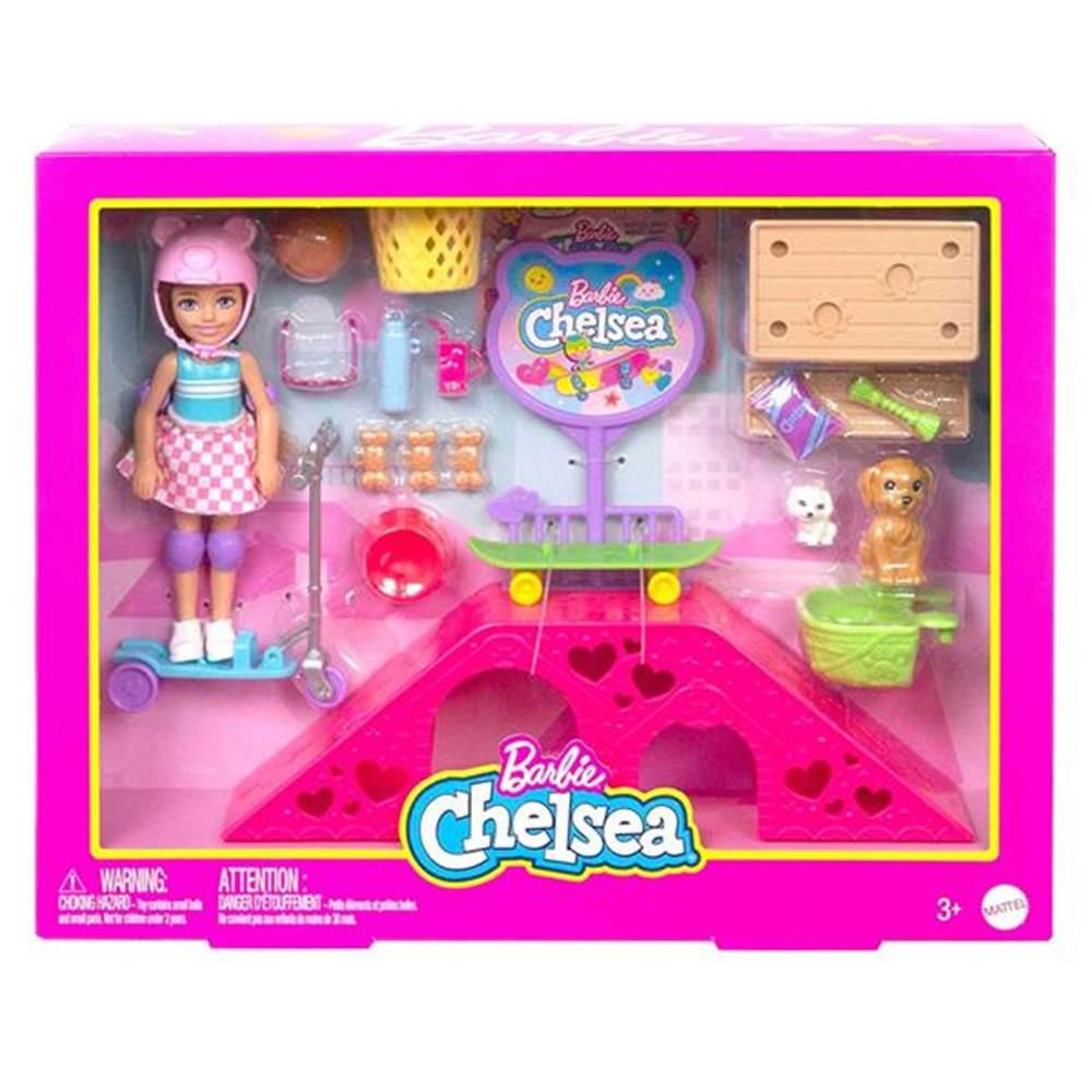 Barbie Chelsea Kaykay Parkı HJY35