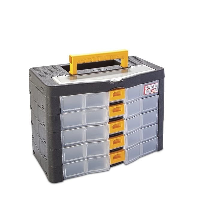 Asrın Asr- 2071 5 Li Monoblok Organizer Çekmece (19x39x26 cm)