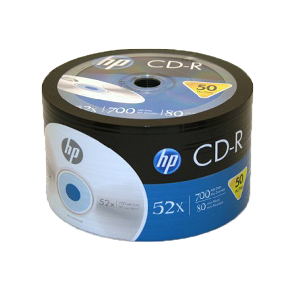 Hp Cd R 80 Dk / 700 Mb 52x Spindle 50 Li