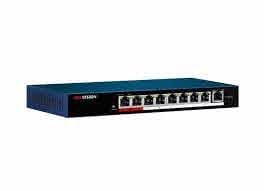 Hikvision DS-3E0510P-E-M 8 Portlu 10-100-1000 Gigabit Fast Ethernet Switch