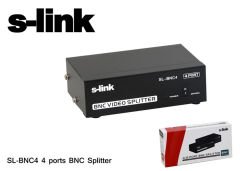 S-link SL-BNC4 4 Port Bnc Splıtter