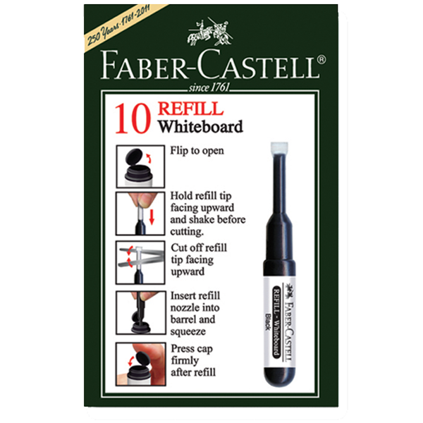 Faber-Castell Tahta Kalem Mürekkebi W20 Siyah 25 43 99