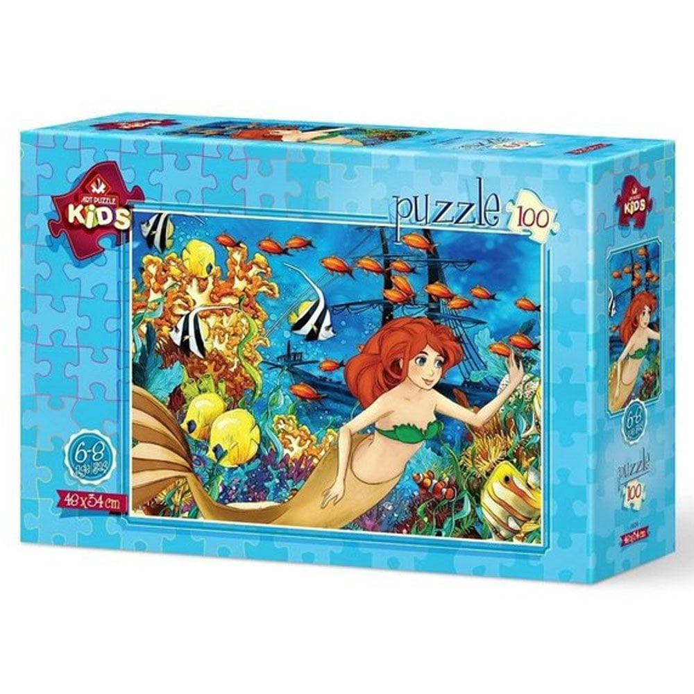 Art Puzzle 100 Parça Batık Gemi 5624