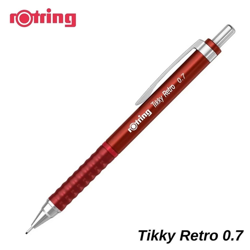 Rotring Versatil Kalem Tıkky Retro Metalik Kırmızı 0.5 MM 2202568