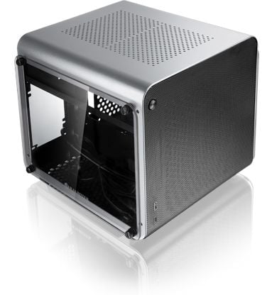 Raijintek METIS EVO Silver Tempered Glass Mini ITX Performans Kasası