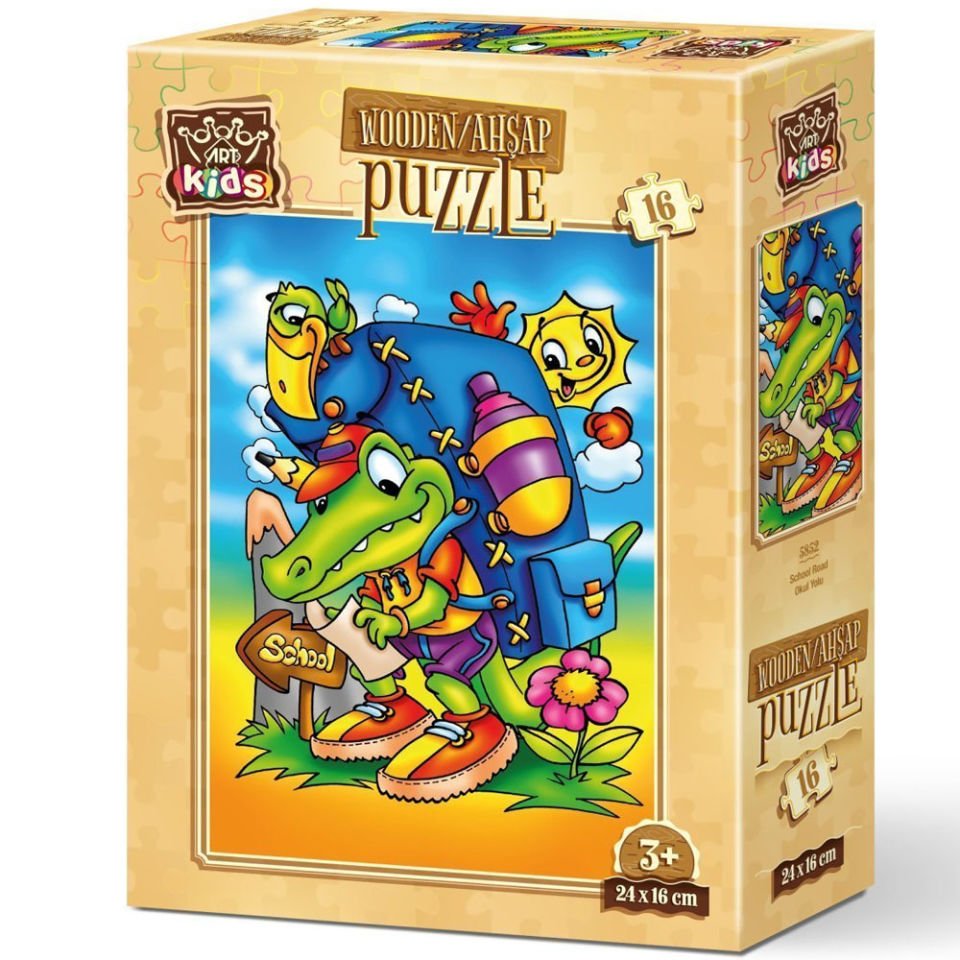 Art Puzzle 16 Parça Okul Yolu 5852