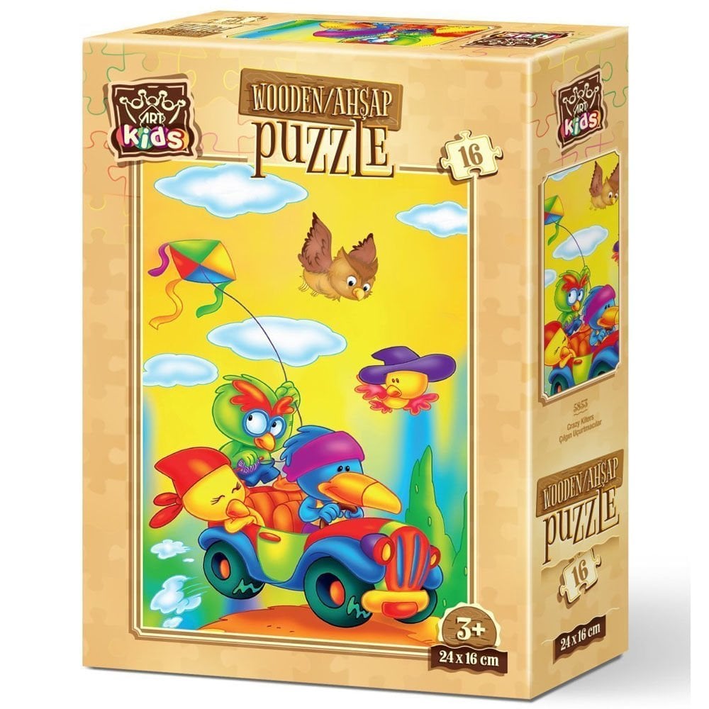 Art Puzzle 16 Parça Çılgın Uçurtmacılar 5853