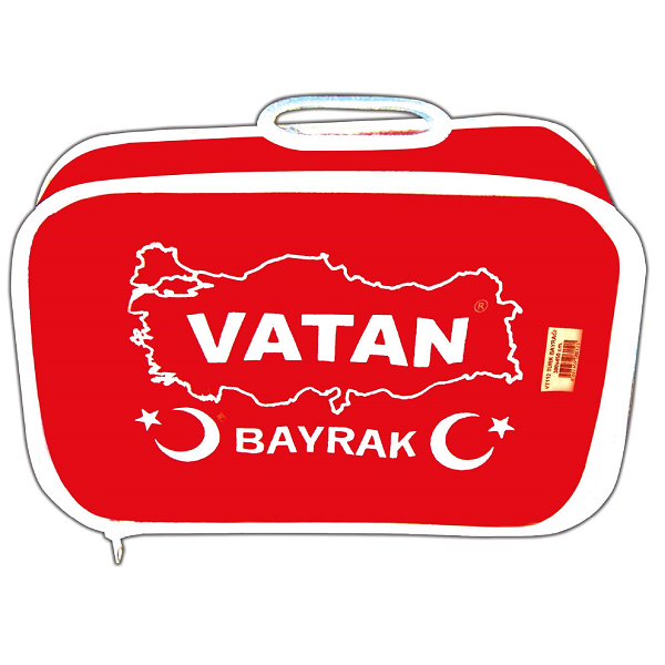 Vatan Masa Bayrağı Polyester 30x45 VT102