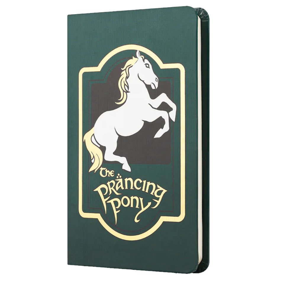 Mabbels Sert Kapak Mini Defter Lotr The Prancing Pony Yeşil 80 YP 9x14 DFT-388395