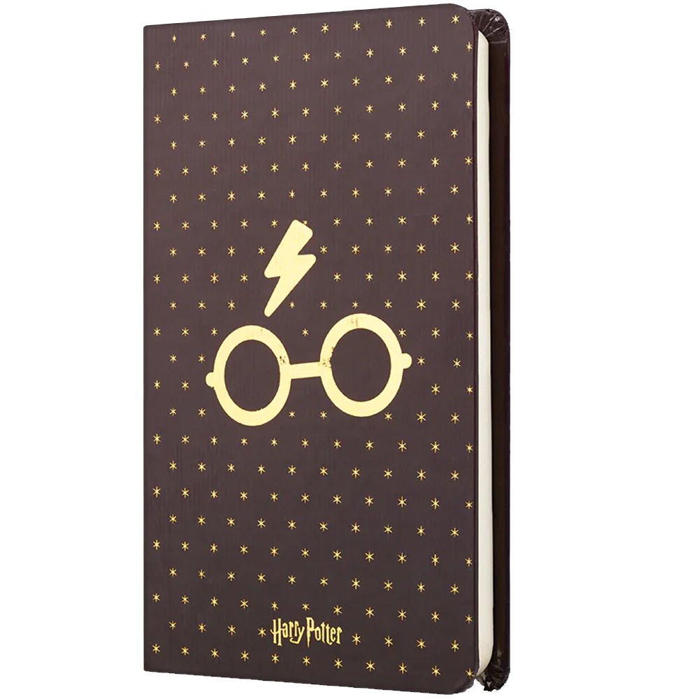 Mabbels Sert Kapak Mini Defter Harry Potter Gözlük Bordo 80 YP 9x14 DFT-388272