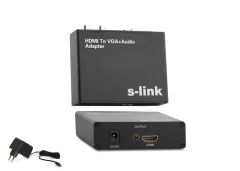 S-link SL-VHC11 Vga To Hdmı Dönüştürücü Adaptör