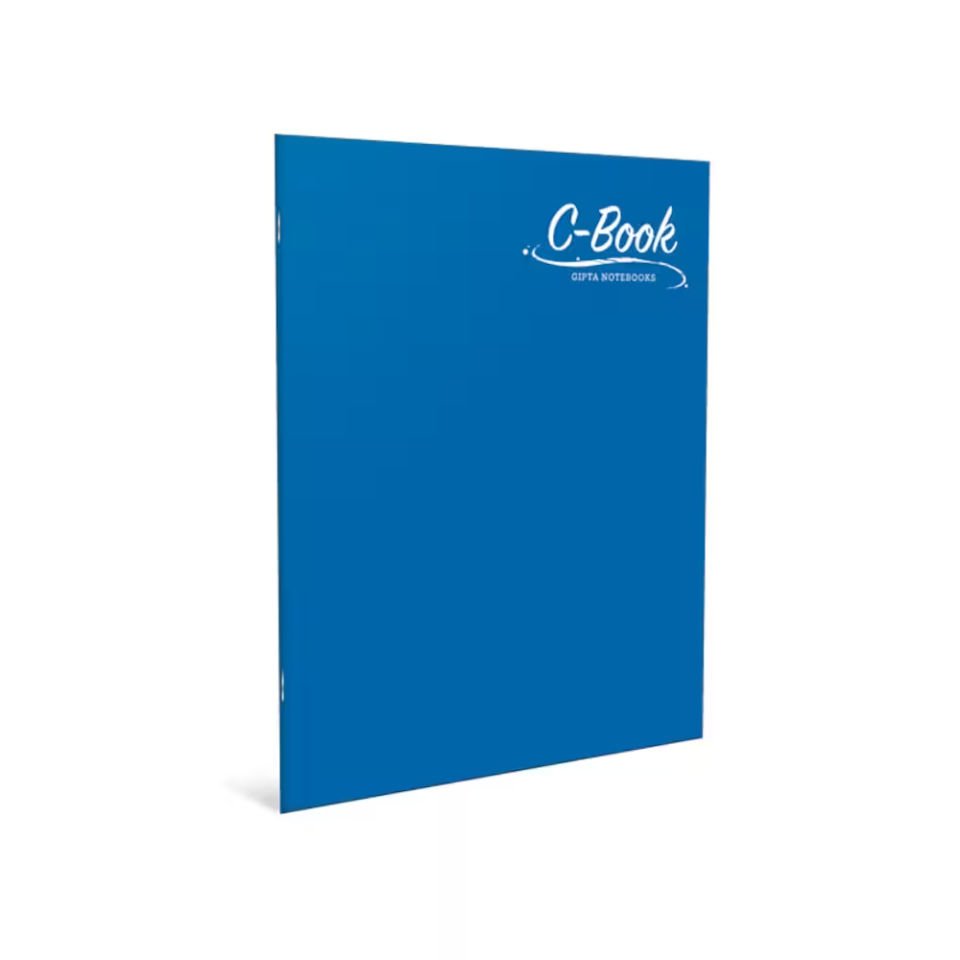 Gıpta C Book Dikişli Plastik Kapak Defter A4 80 Yp.Kare 6904