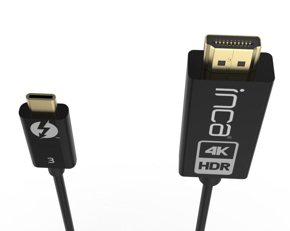 INCA ITCH-30 Usb C To Hdmı 2.0B 4K 1.8mt Çecirici Kablo