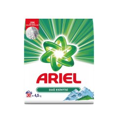 Ariel 4,5 kg Toz Çamaşır Deterjanı Dağ Esintisi Beyazlar İçin