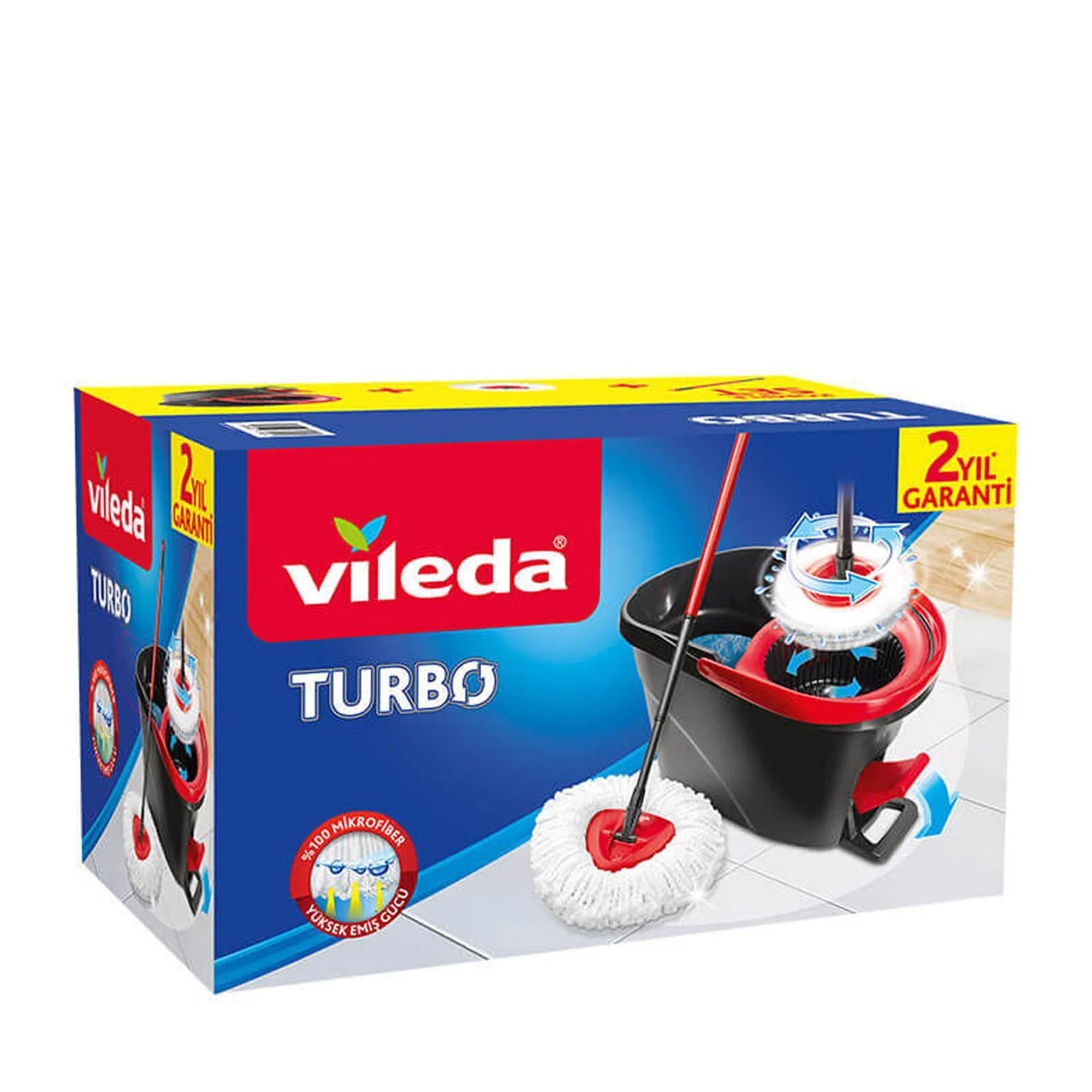 Vileda Turbo Pedallı Temizlik Seti Sistemi