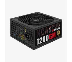 Aerocool-AE KCASP1200GM  KCAS1200GM 1200W 100-240V AC 14cm Fan 80+ Gold Güç Kaynağı