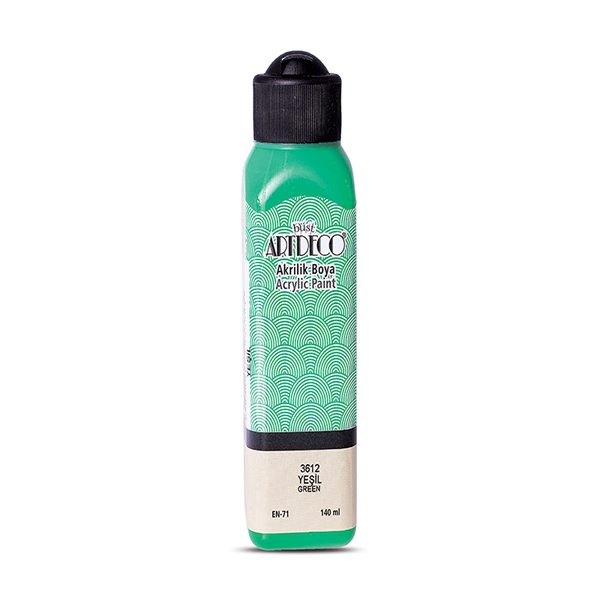 Artdeco Akrilik Boya 140 ML Yeşil 070R-3612