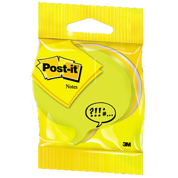 Post-it Şekilli Yapışkanlı Not Kağıdı Balon Şekilli 225 YP 2007SB