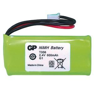 GP T356 2.4V 600MAH 2''Lİ TELSİZ TELEFON PİLİ