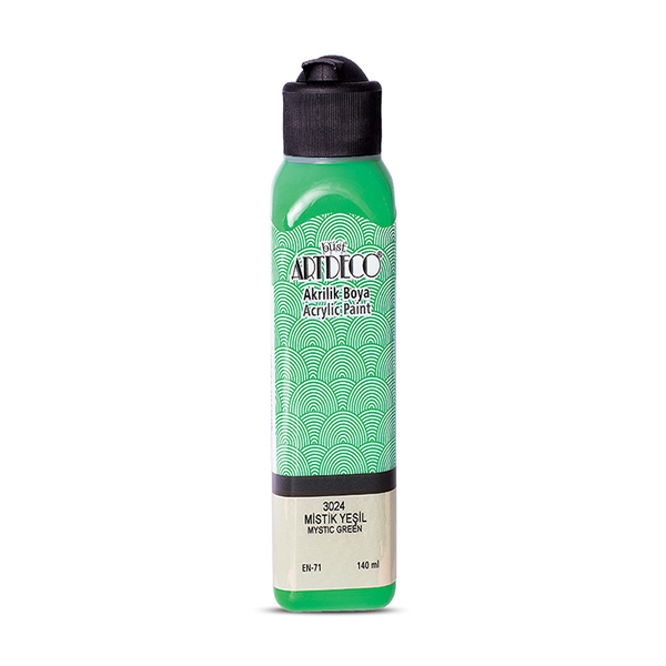 Artdeco Akrilik Boya 140 ML Mistik Yeşil 070R-3024