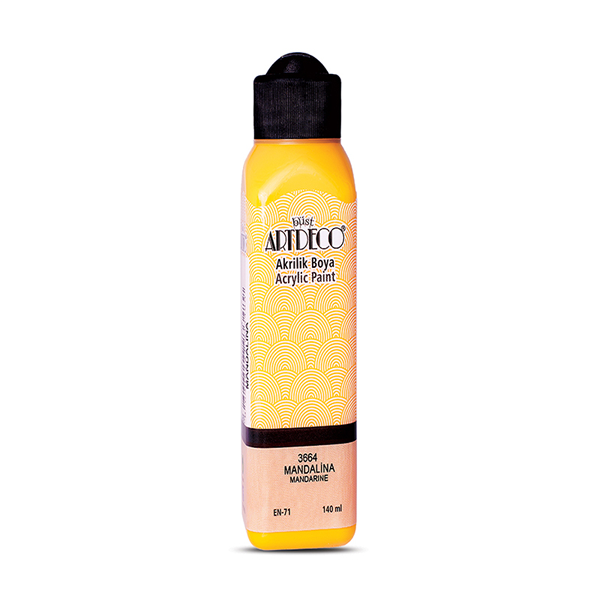 Artdeco Akrilik Boya 140 ML Mandalina Y-070R-3664