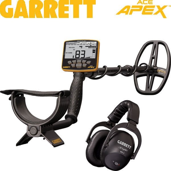 Garrett ACE Apex - 6''X11'' DD Multi-Flex™ VİPER Başlık ve MS-3 Kablosuz Kulaklık