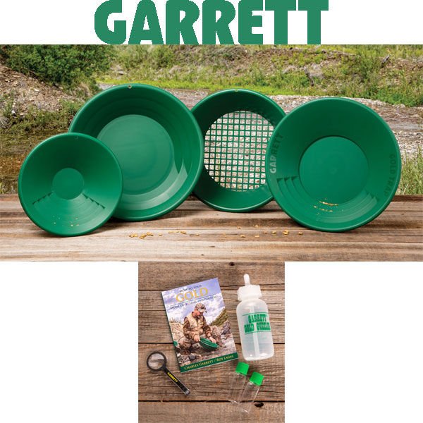 Garrett DE LUXE GOLD PAN Kit Trap