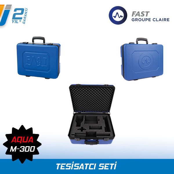 Fast Aqua M300 Su Kaçak Tespit Cihazı (İç Mekan Dinleme Seti-Tesisatcı Özel Set)