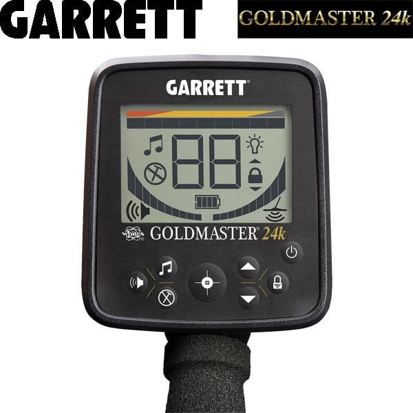 Garrett GOLDMASTER 24k - 6'' x 10'' DD Başlık ve Kulaklık ile Metal Dedektör