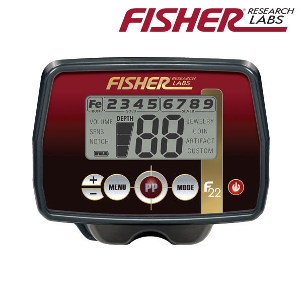 Fisher F22 23 cm Başlık İle Define Dedektörü