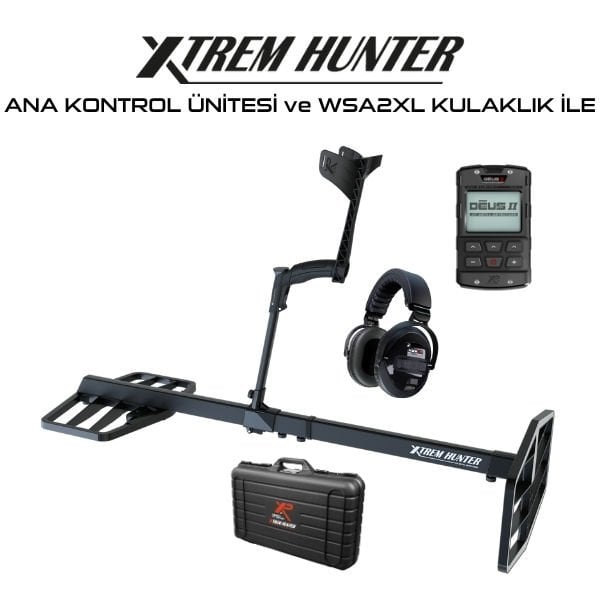 Xtrem Hunter Dedektör - XTR-115, DEUS2 RC ve WSA2XL İle