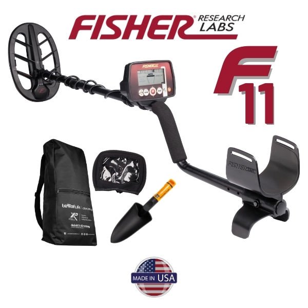 Fisher F11 28cm DD Başlık ile Define Dedektörü