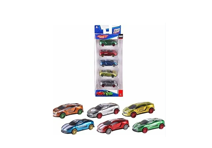 Toysan 26 5'li Speed Racer Metal Araba Oyuncak