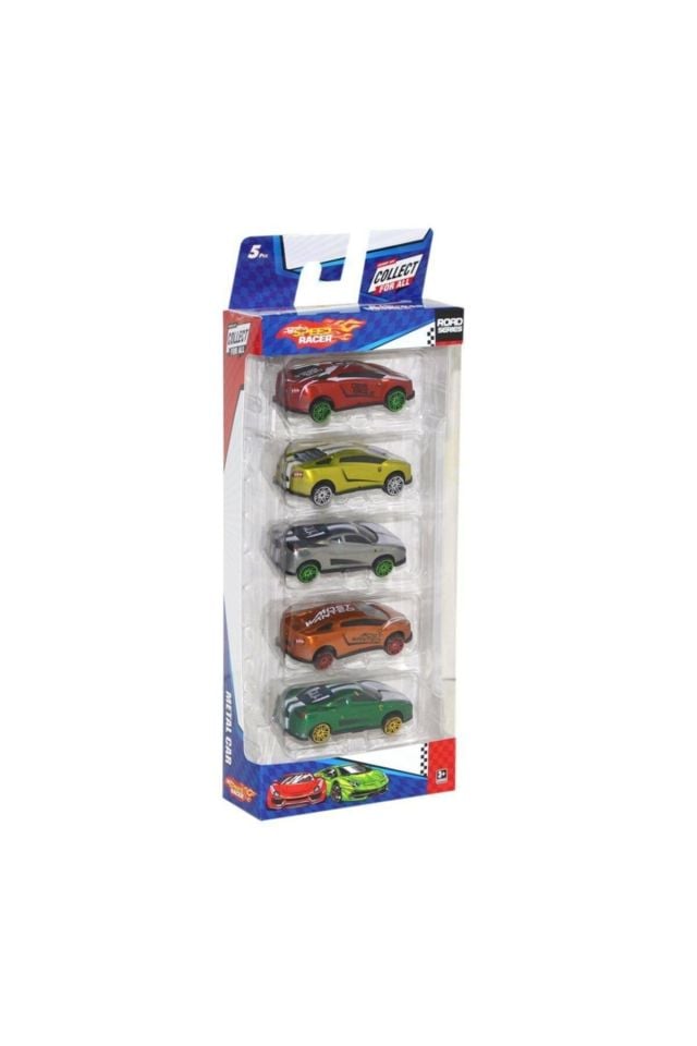 Toysan 26 5'li Speed Racer Metal Araba Oyuncak