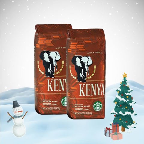 Starbucks Yılbaşı Paketi Kenya Çekirdek Kahve 250 Gr x 2
