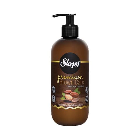 Sleepy Premium Brown Care Sıvı Sabun Argan 500 ml