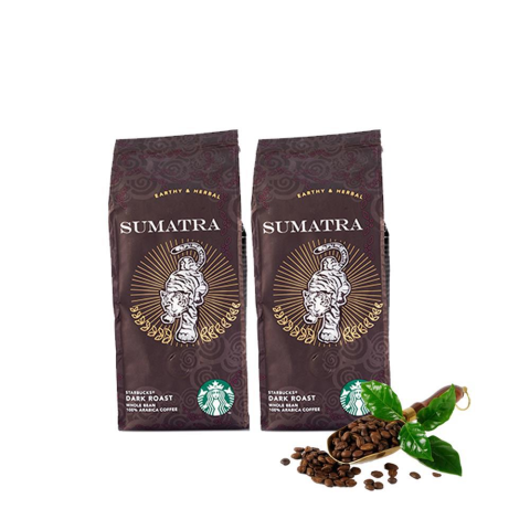 Düvenci Toptan Starbucks Sumatra Çekirdek Kahve 250 Gram 2 Adet