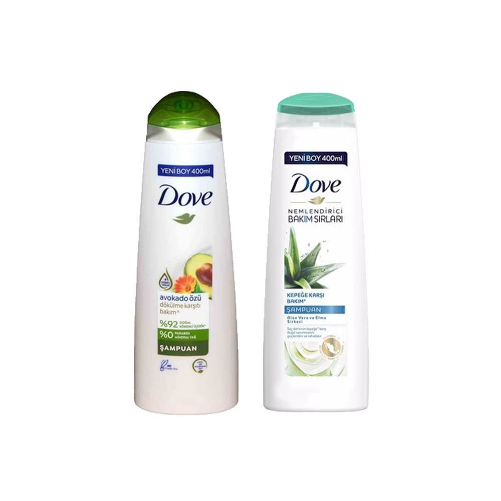 Dove Saç Bakım Şampuanı Avokado Özlü ve Aloe Vera