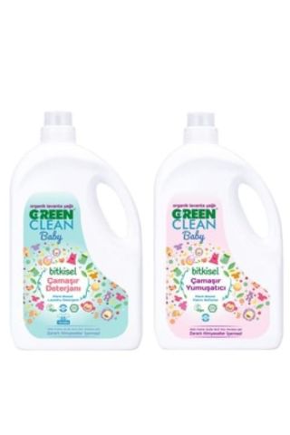 Green Clean Baby Çamaşır Deterjanı ve Yumuşatıcısı 2750 ml