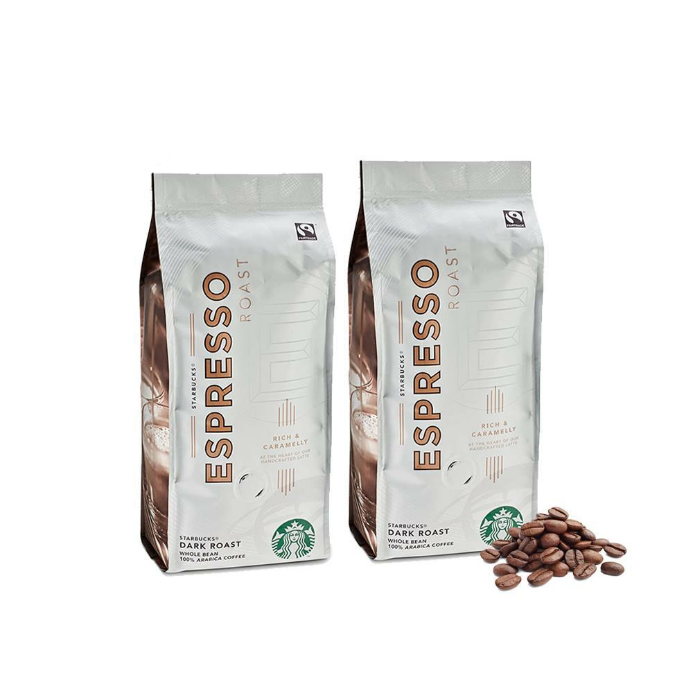 Düvenci Toptan Starbucks Espresso Dark Roast 250 gr Çekirdek Kahve 2 Adet